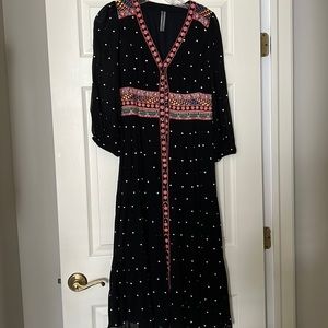 Super cute mid-length dress from Anthropologie.